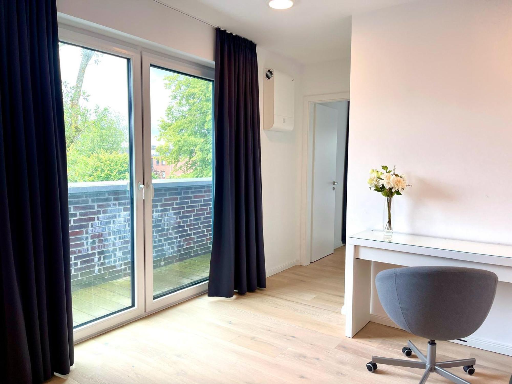 Ferienwohnung Zentrum Aurich Buitenkant foto
